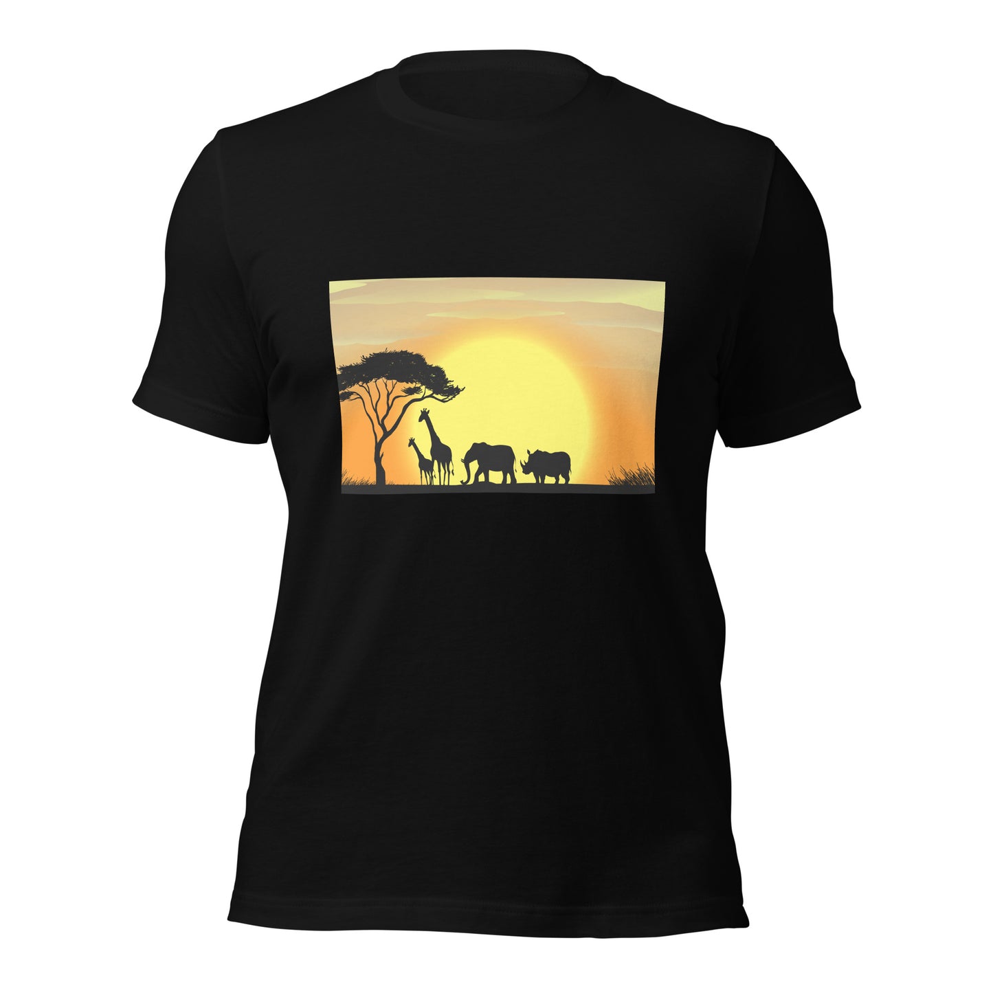 African Safari Sunset Tee