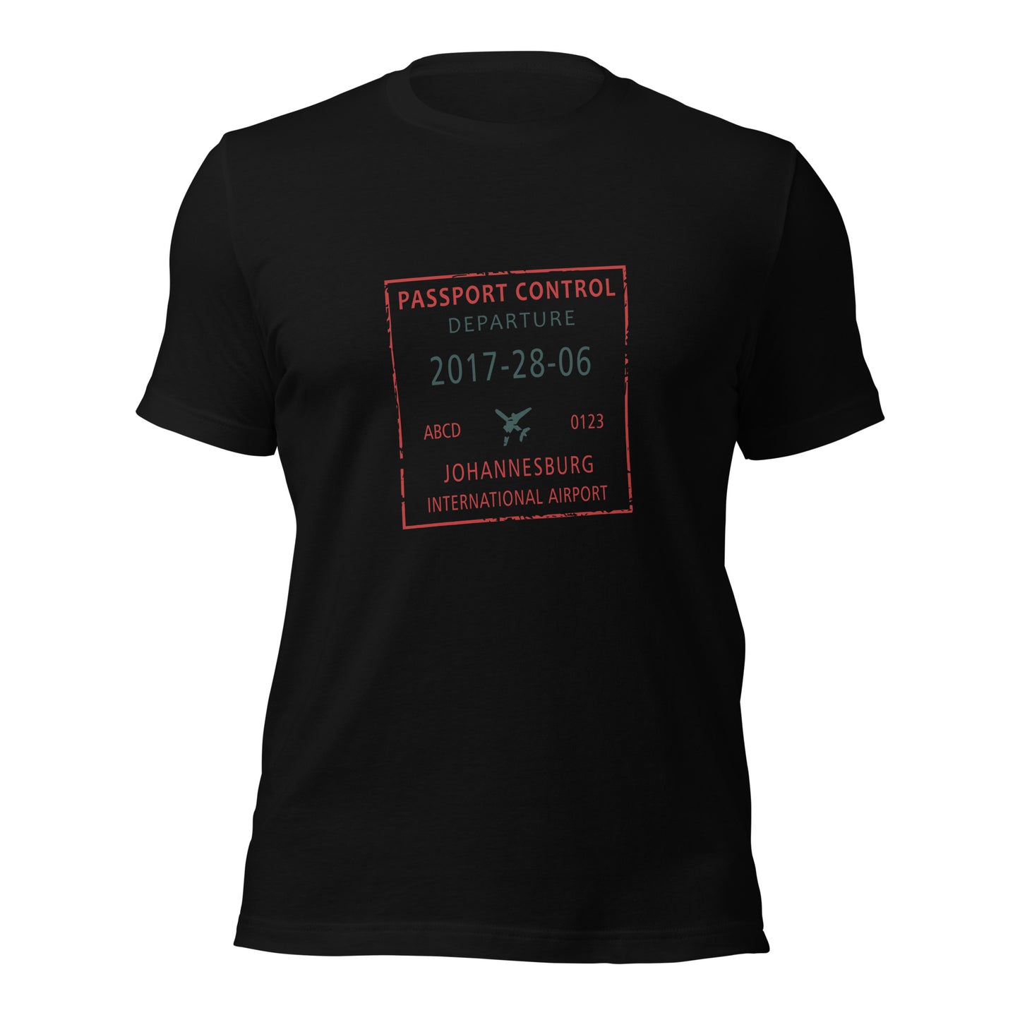 Johannesburg Passport Control Stamp Tee