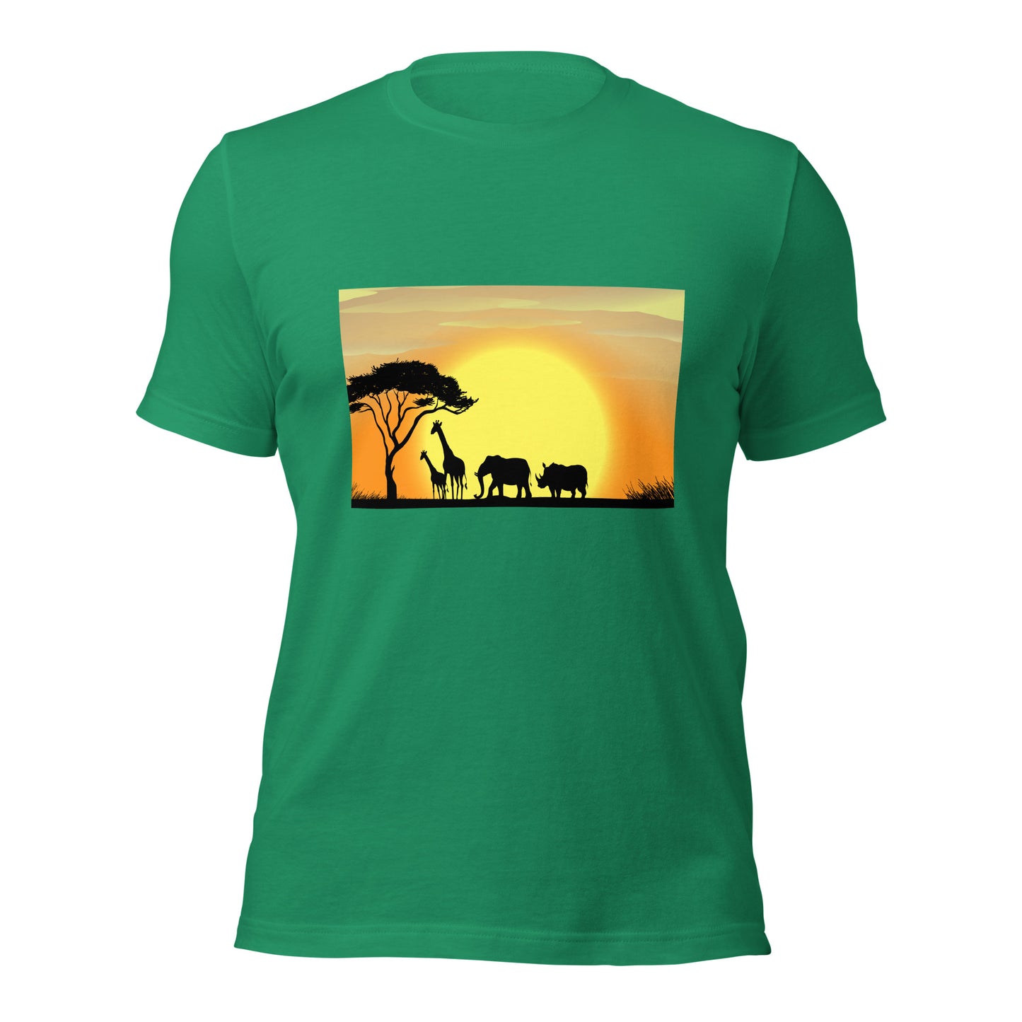 African Safari Sunset Tee