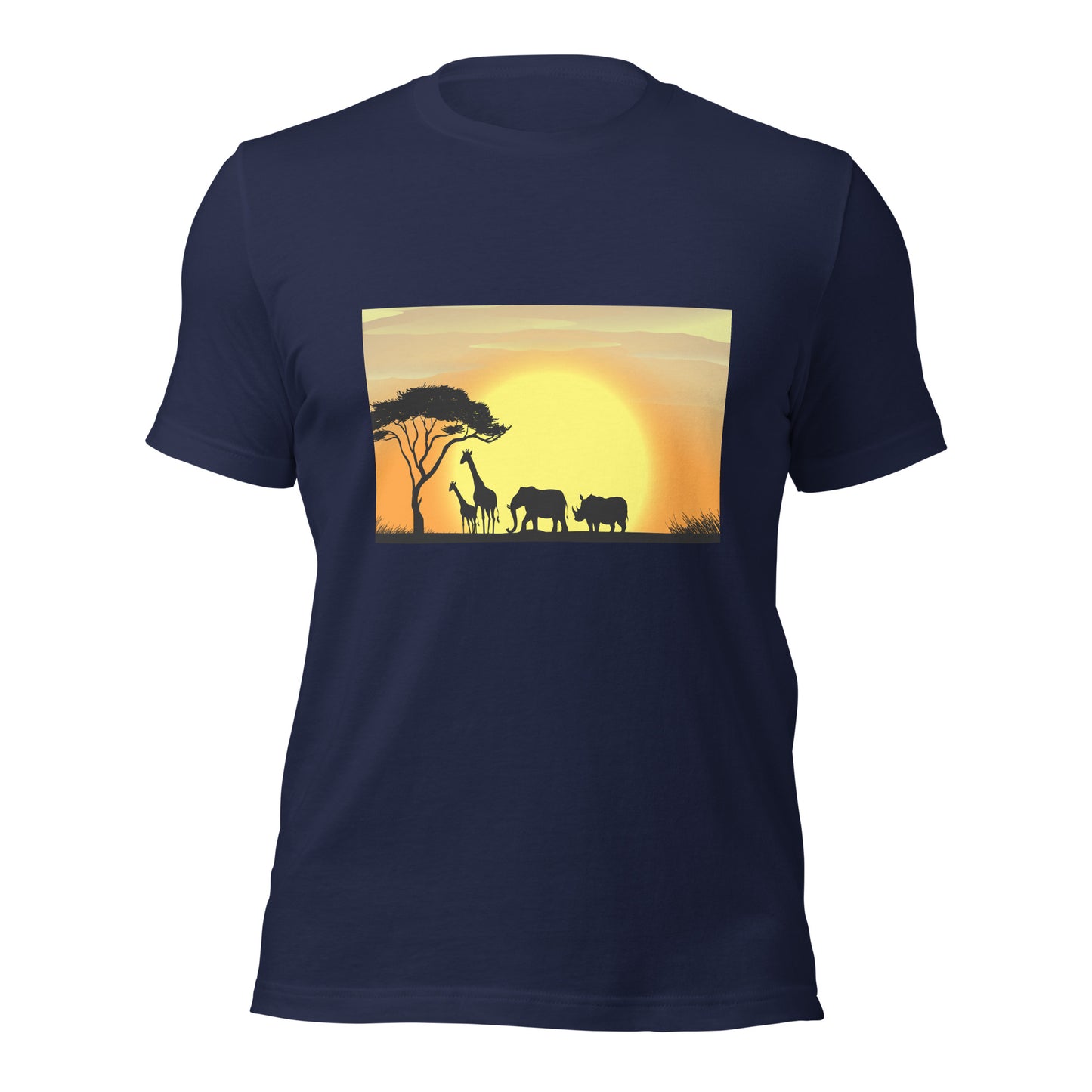 African Safari Sunset Tee