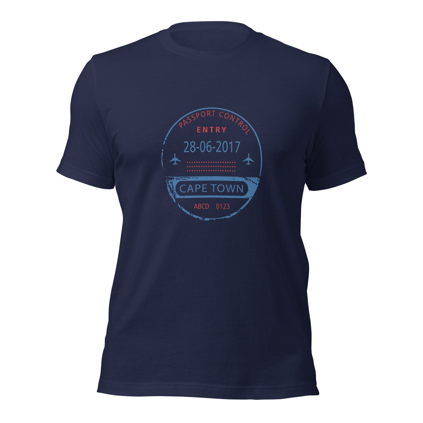 Cape Town Passport Control Stamp Tee