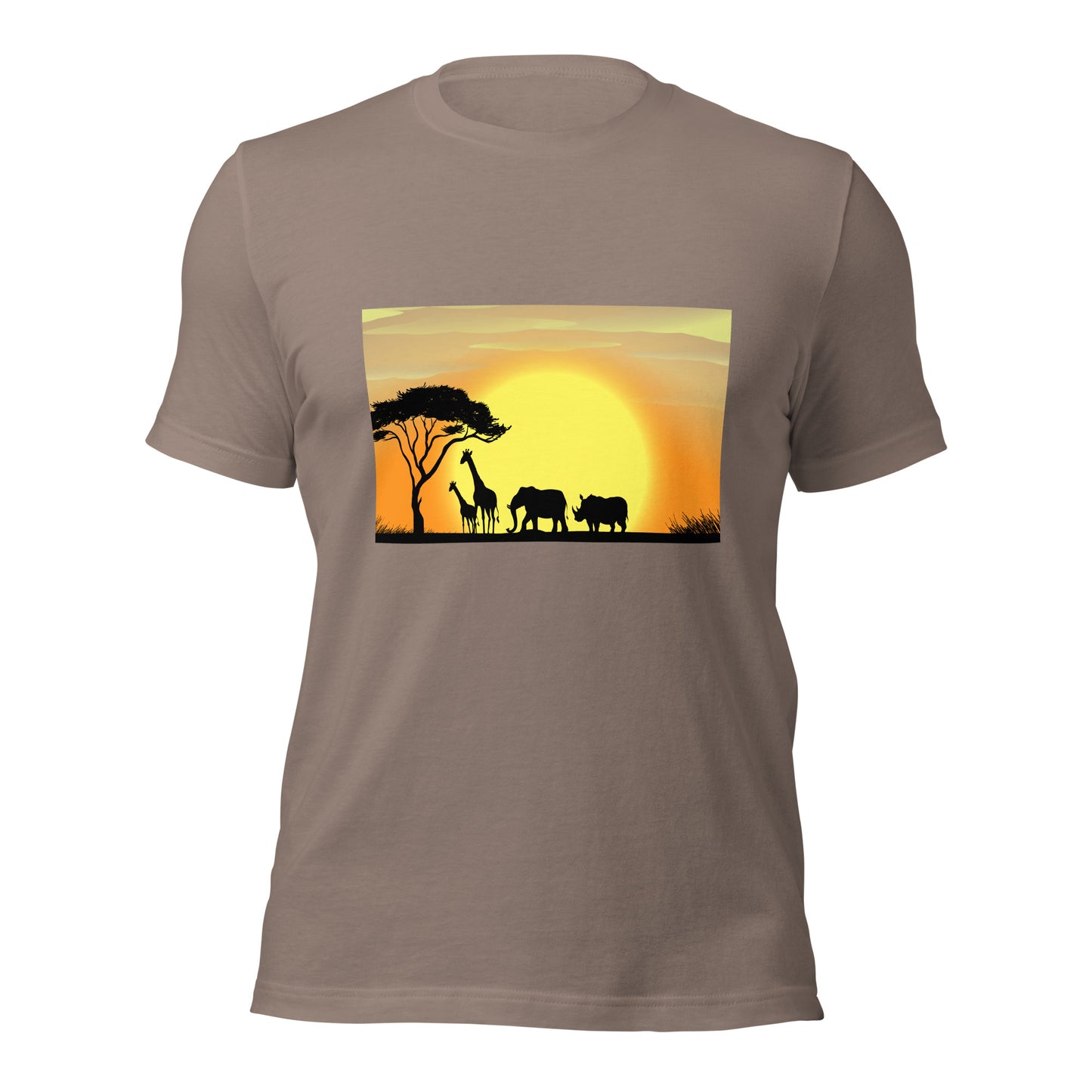 African Safari Sunset Tee