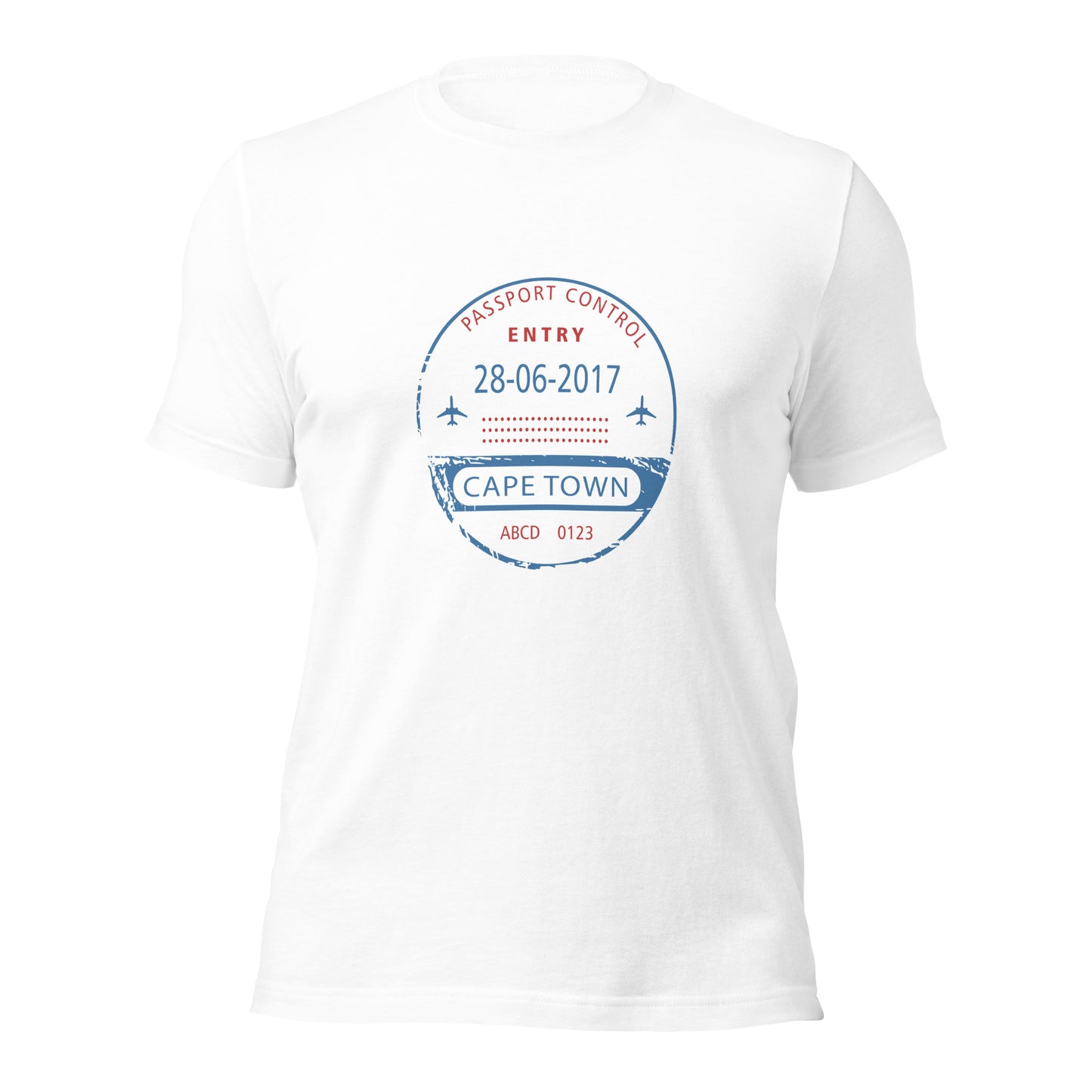 Cape Town Passport Control Stamp Tee