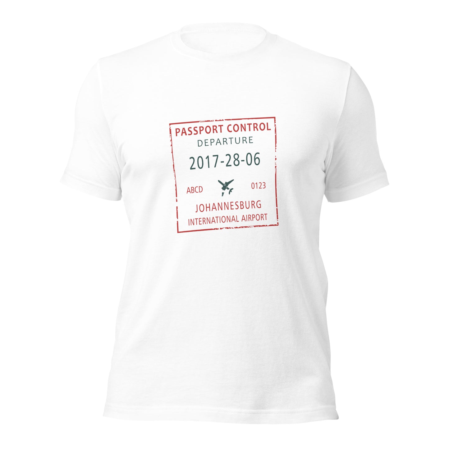 Johannesburg Passport Control Stamp Tee