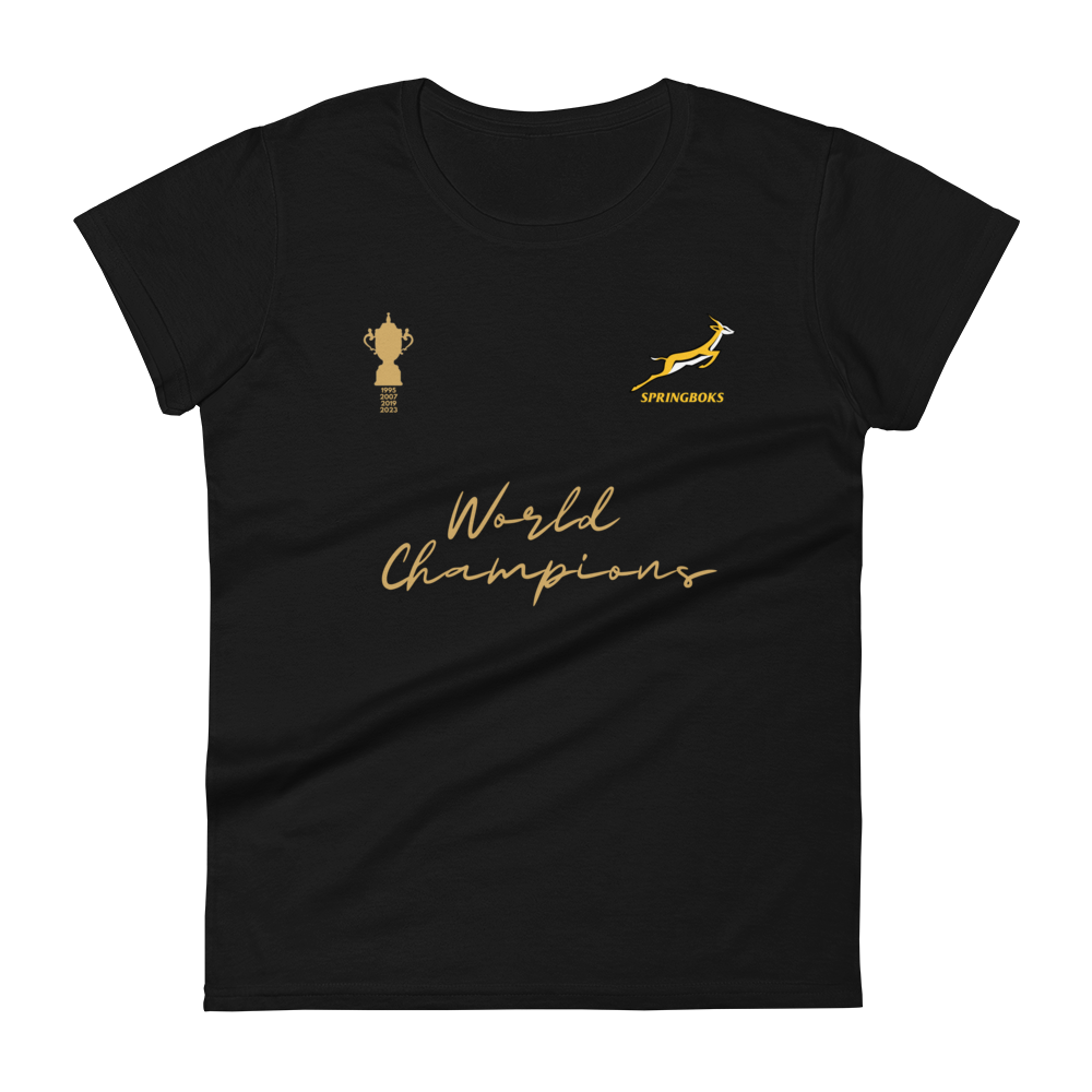 Women's Springboks Rugby World Champions 2023 Tee!