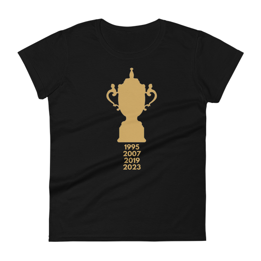 Women's Web Ellis Springboks 2023 Rugby World Cup Winners Tee!