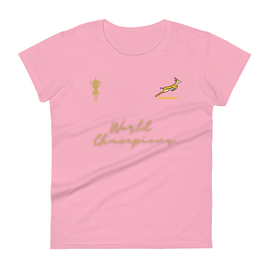 Women's Springboks Rugby World Champions 2023 Tee!