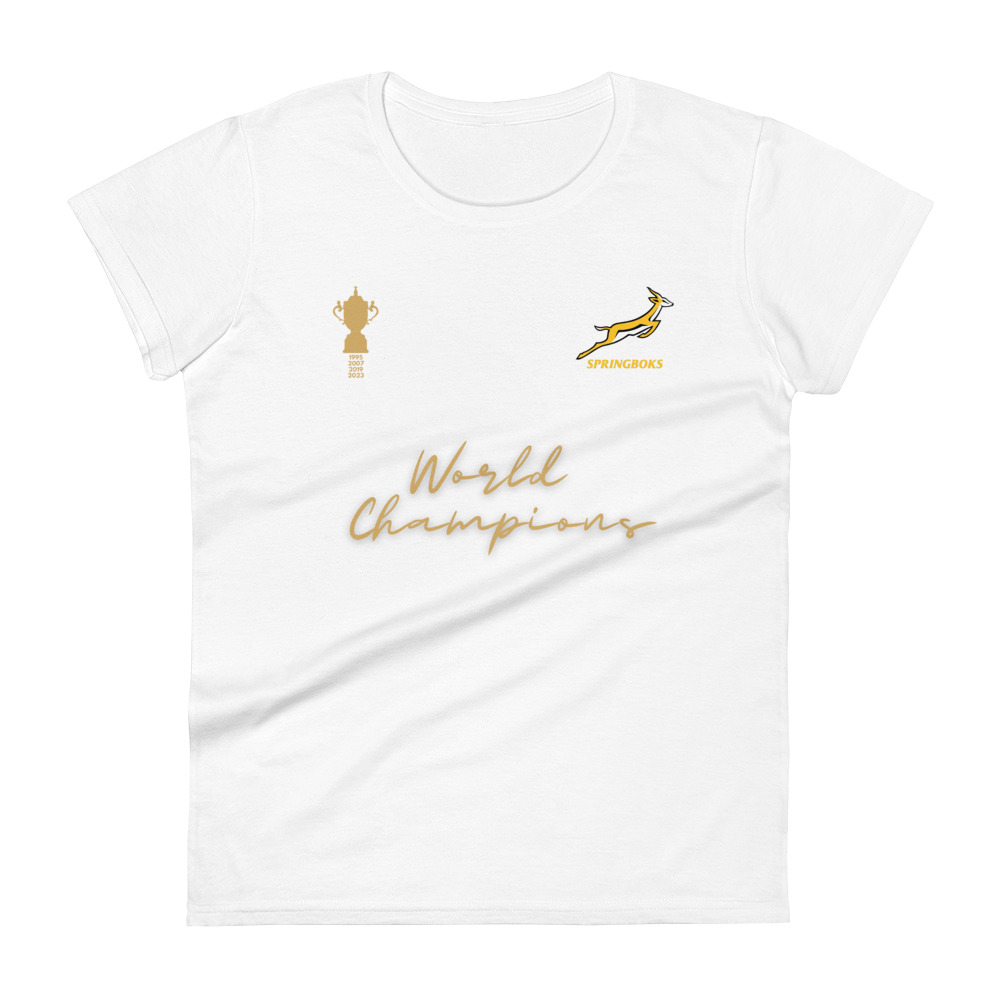 Women's Springboks Rugby World Champions 2023 Tee!