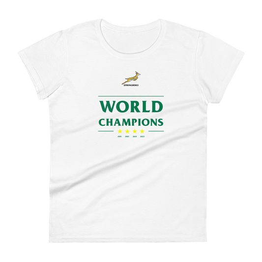 Women's Springboks Rugby World Champions Tee