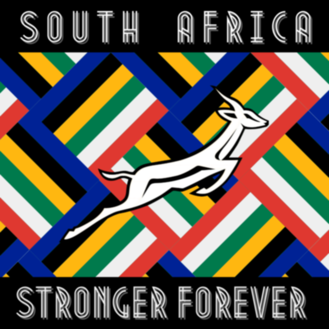 Kids South Africa Rugby Stronger Forever Tee