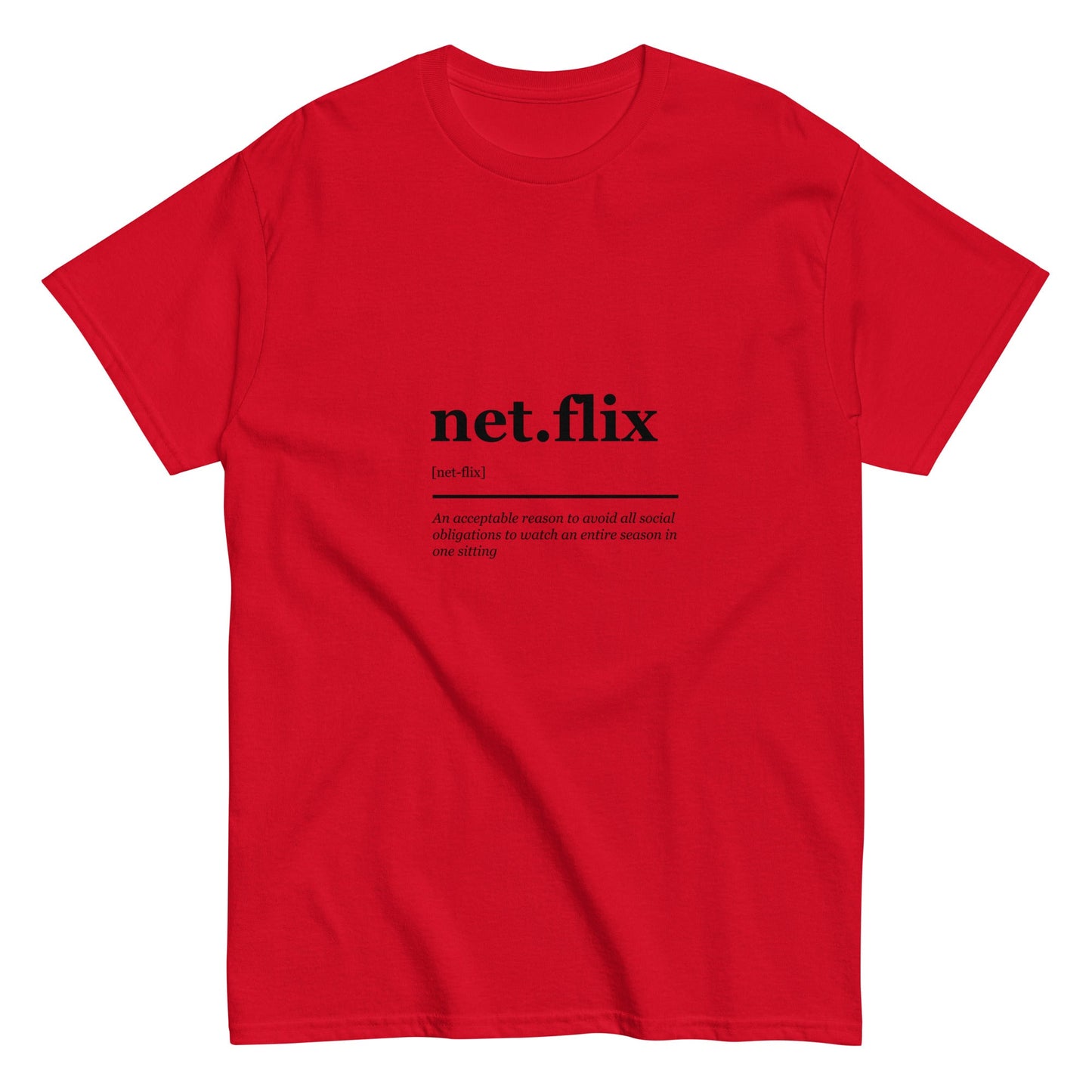 Net.flix tee