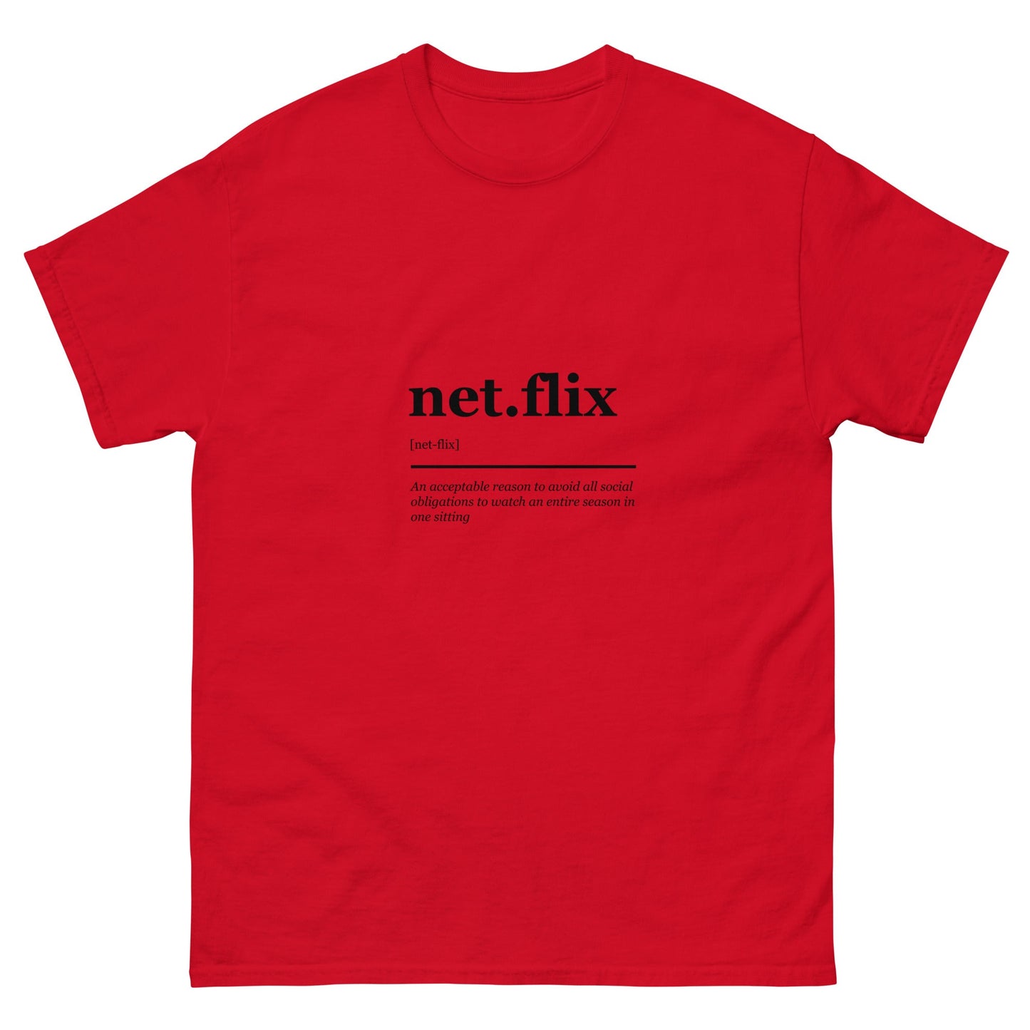 Net.flix tee