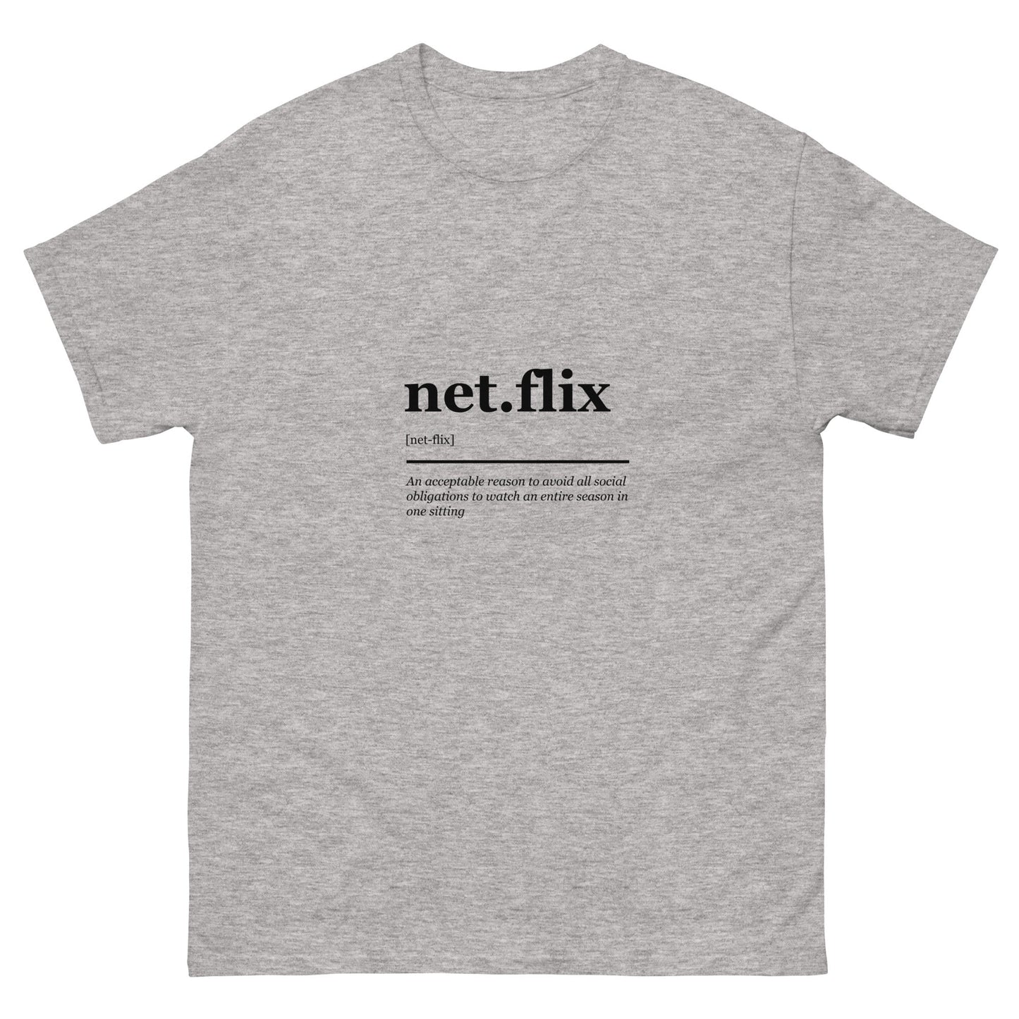 Net.flix tee