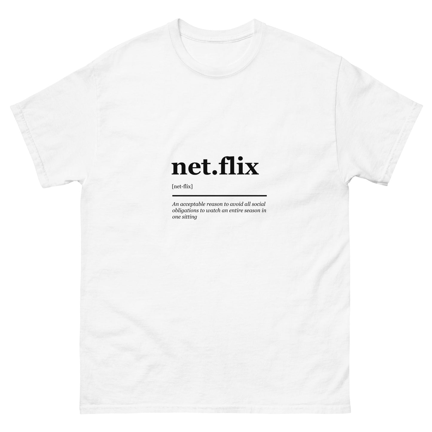 Net.flix tee